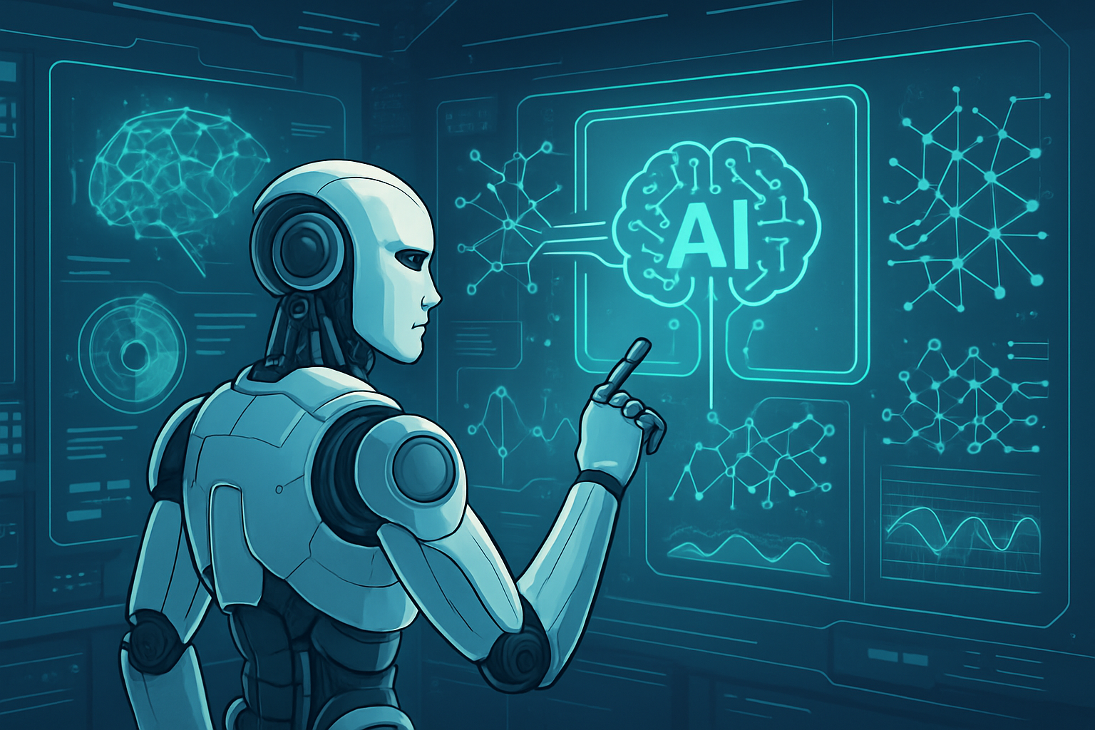 AI robot training
