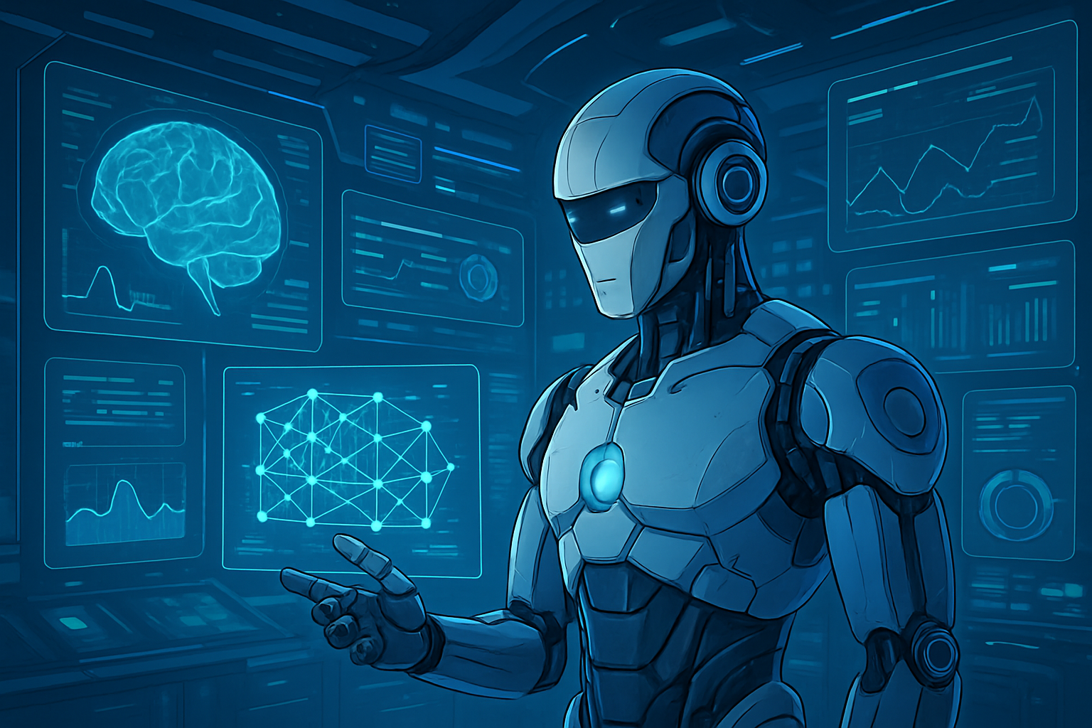 AI robot training