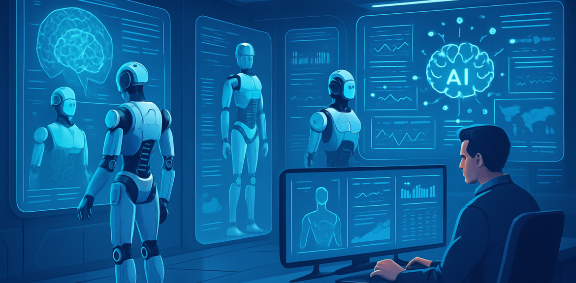 AI training for robots