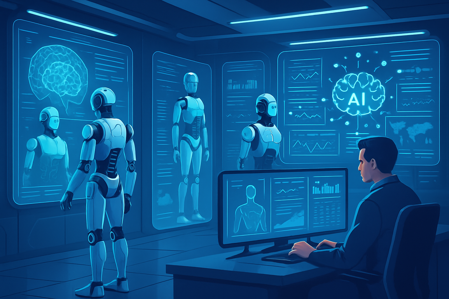 AI training for robots